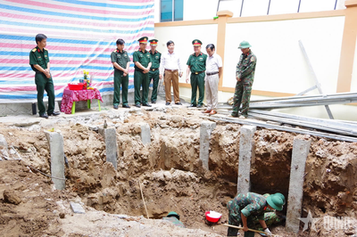 Quảng Trị: Phát hiện, cất bốc 4 hài cốt liệt sĩ