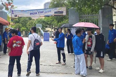 Đề phòng mưa dông trong 2 ngày thi tốt nghiệp THPT năm 2026