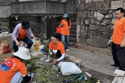 Người Việt tại Nagasaki tri ân Công nữ Ngọc Hoa, vun đắp nhịp cầu hữu nghị