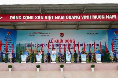 Tuổi trẻ Chính phủ khởi động Chiến dịch tình nguyện Hè 2026 tại Lạng Sơn