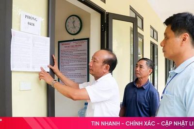 Bên trong các điểm thi tốt nghiệp THPT tại Hà Tĩnh trước giờ đón sĩ tử