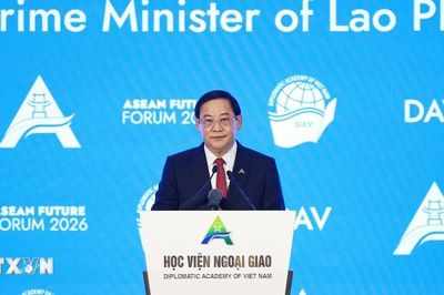 Thủ tướng Lào kết thúc chuyến thăm chính thức Việt Nam và dự AFF 2026