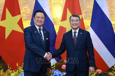 Thái Lan triển khai các thỏa thuận đạt được trong chuyến thăm của Thủ tướng Anutin tới Việt Nam