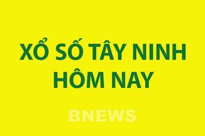 Kết quả xổ số Tây Ninh hôm nay 11/6/2026. XSTN 11/6. Xổ số Tây Ninh hôm nay