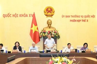Ủy ban Thường vụ Quốc hội xem xét 7 nội dung quan trọng về tư pháp, tài chính - ngân sách