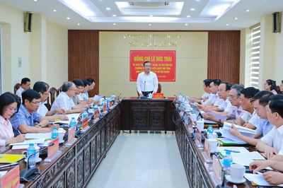 Bí thư Tỉnh ủy Lê Đức Thái: Sở Tài chính phải khơi thông mọi nguồn lực, tạo động lực tăng trưởng mới