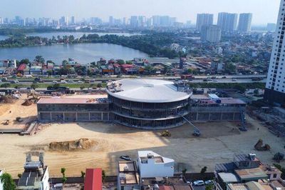 Bến xe đầu tiên có tầng hầm ở Hà Nội sắp hoạt động