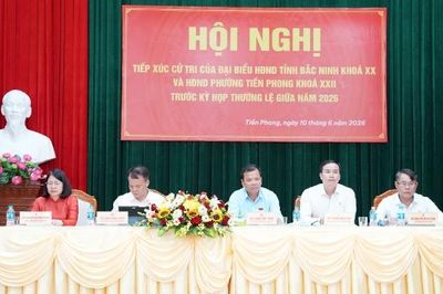 Đại biểu HĐND tỉnh Bắc Ninh tiếp xúc cử tri phường Đa Mai, Tiền Phong