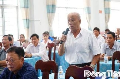 Cử tri kiến nghị nhiều vấn đề về nông nghiệp, hạ tầng và quản lý giáo dục