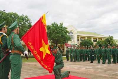 Gia Lai: Chiến sĩ mới BĐBP và Cảnh sát cơ động hoàn thành huấn luyện, sẵn sàng nhận nhiệm vụ