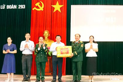 Lữ đoàn 293 tổ chức Lễ tuyên thệ chiến sĩ mới năm 2026