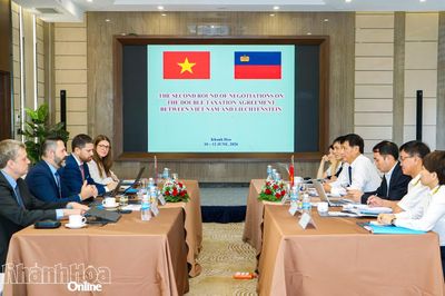 Khánh Hòa đăng cai vòng đàm phán thứ hai Hiệp định tránh đánh thuế hai lần giữa Việt Nam và Lích-ten-xtai-in