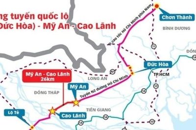 Đề xuất nâng cấp cao tốc Mỹ An - Cao Lãnh lên 4 làn xe hoàn chỉnh với hơn 9.600 tỷ đồng