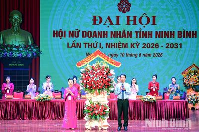 Đại hội Hội Nữ doanh nhân tỉnh Ninh Bình lần thứ I, nhiệm kỳ 2026 - 2031