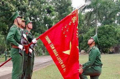 Trung tâm Huấn luyện Bộ đội Biên phòng tổ chức Lễ tuyên thệ chiến sĩ mới năm 2026