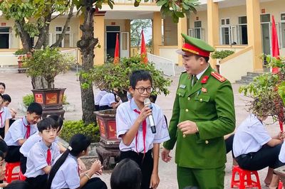 Một cán bộ Công an trẻ tận tâm