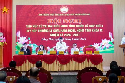 Đại biểu HĐND tỉnh tiếp xúc cử tri trước kỳ họp thứ 3, HĐND tỉnh khóa IX