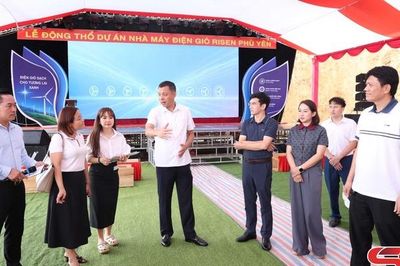 Chuẩn bị Lễ động thổ dự án Nhà máy điện gió Risen Phù Yên