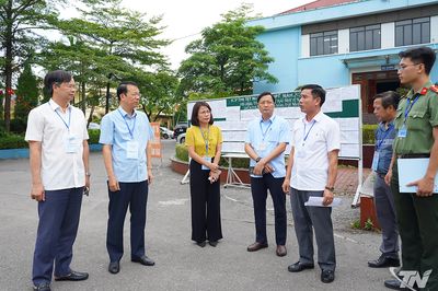 Kiểm tra công tác chuẩn bị Kỳ thi tốt nghiệp THPT năm 2026