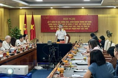 Xóa 'điểm nghẽn', hoàn thiện hệ thống pháp luật thuế hiện đại, đồng bộ