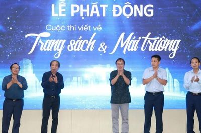 Nhà xuất bản Giáo dục Việt Nam phát động cuộc thi viết về 'Trang sách & Mái trường'