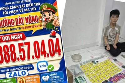 Hiệu quả từ đường dây nóng tố giác tội phạm ma túy