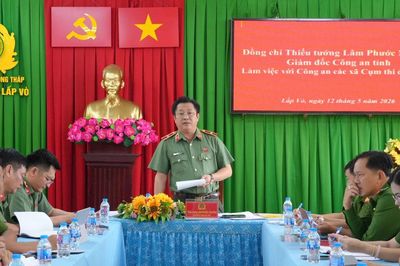 Đồng Tháp: Tội phạm giảm 38,4% từ khi thực hiện mô hình Công an địa phương hai cấp