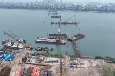 Dự án cầu Trần Hưng Đạo mới tiếp nhận hơn 80% mặt bằng