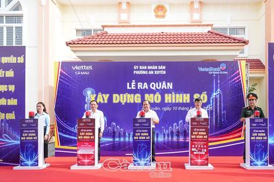 Ra quân xây dựng khóm số kiểu mẫu tại phường An Xuyên