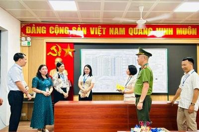 Phường Hoàng Mai đảm bảo an ninh, an toàn cho kỳ thi tốt nghiệp THPT 2026