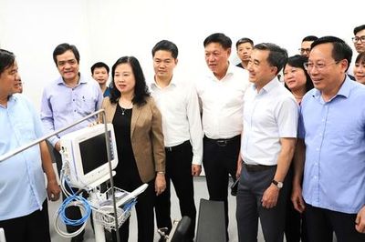 Bộ trưởng Đào Hồng Lan: Quyết tâm đưa Cơ sở 2 Bệnh viện Bạch Mai vào hoạt động cuối tháng 6