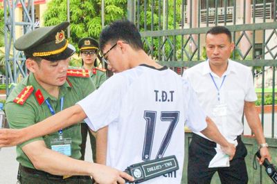 Máy quét an ninh 'gác cửa' kỳ thi tốt nghiệp THPT ở Hà Tĩnh