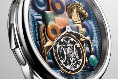 'Ngựa vàng' trên mẫu đồng hồ Hermès giới hạn 6 chiếc