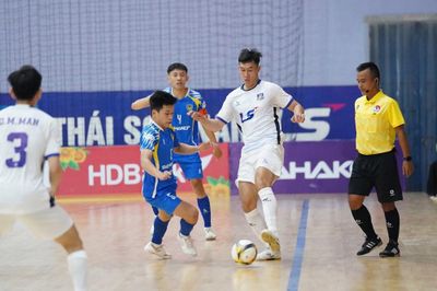 Xếp hạng lượt đi Giải futsal VĐQG 2026: Thái Sơn Nam TP.HCM hụt hơi
