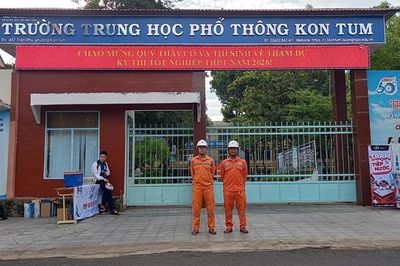 PC Quảng Ngãi chủ động bảo đảm điện phục vụ Kỳ thi tốt nghiệp THPT năm 2026