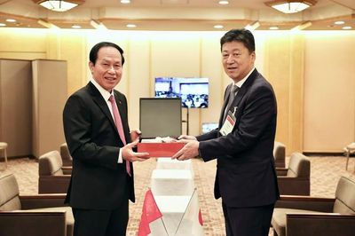 Phó Thủ tướng Lê Tiến Châu tiếp Chủ tịch kiêm Giám đốc điều hành Tập đoàn Nikkei