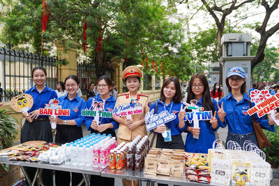 Hà Nội: Bảo đảm giao thông trong ngày đầu Kỳ thi tốt nghiệp THPT