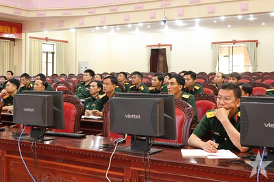 Quân đoàn 34: Tập huấn chuyển đổi số cho lực lượng kiêm nhiệm công nghệ thông tin