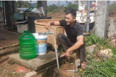 'Khát' nước giữa mùa nắng