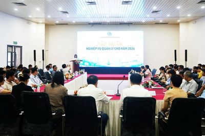 Tập huấn nghiệp vụ về quản lý chợ năm 2026