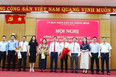 Thăng Bình thành lập Ban quản lý dự án đầu tư xây dựng xã