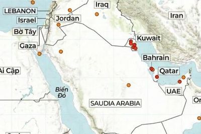 Iran tấn công các căn cứ của Mỹ trên khắp Trung Đông