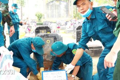 Chiến dịch 500 ngày đêm: Lấy mẫu ADN 32 phần mộ liệt sỹ chưa xác định danh tính