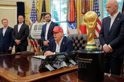 Khả năng Tổng thống Trump dự trận ra quân của đội tuyển Mỹ tại World Cup