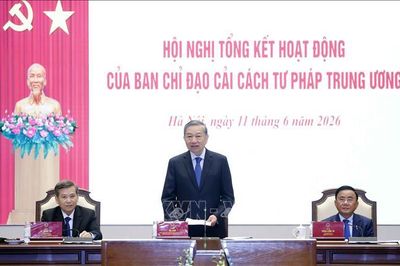 Tổng Bí thư, Chủ tịch nước Tô Lâm: Cải cách tư pháp giai đoạn mới, bảo vệ công lý và kiến tạo niềm tin