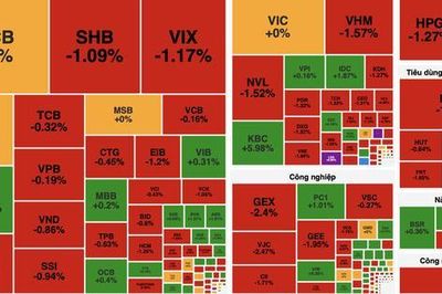 VN-Index đánh mất mốc 1.800 điểm, thanh khoản giảm sâu