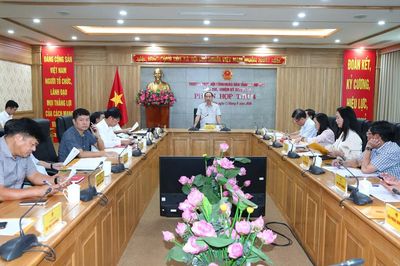 Cho ý kiến vào dự kiến nội dung, chương trình Kỳ họp thứ 3, HĐND tỉnh khóa XIX