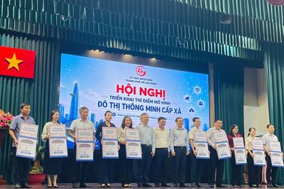 TP. Hồ Chí Minh: Khởi động chương trình thí điểm mô hình đô thị thông minh cấp xã