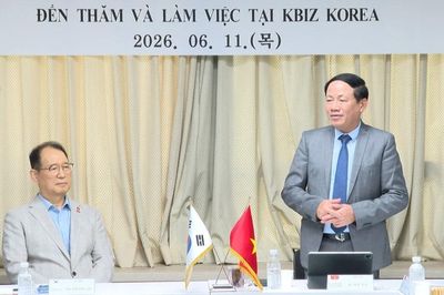Chủ tịch UBND tỉnh Phạm Anh Tuấn làm việc với các tổ chức, doanh nghiệp Hàn Quốc