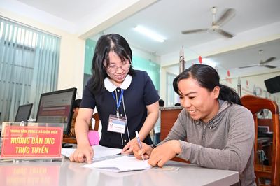Xã Diên Điền: Hướng tới xây dựng chính quyền thân thiện